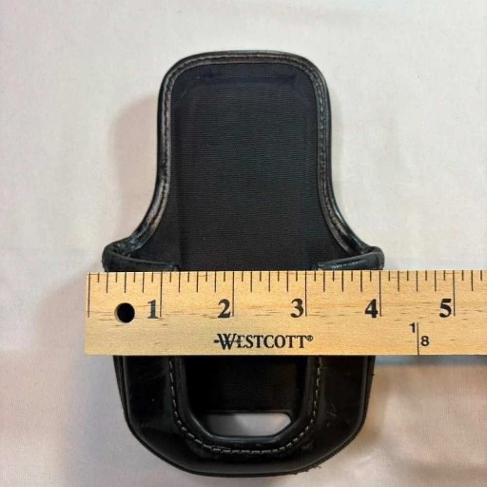 Premium Leather Scanner Holster Belt Clip Pouch For Zebra TC51 TC52 TC56 TC57